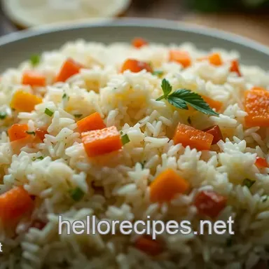 Easy Rice Pilaf Recipe: My Savory Herb and Vegetable Delight
