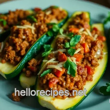 Irresistible Stuffed Zucchini Recipes: Savory Italian Zucchini Boats