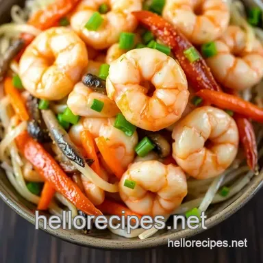 Moo Shi Shrimp: The Ultimate Easy Dinner Recipe You’ll Love! Recipe Card