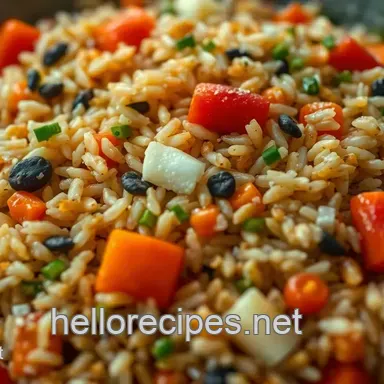 Nutty & Flavorful Wild Rice Recipe: Savory Pilaf with Fresh Veggies