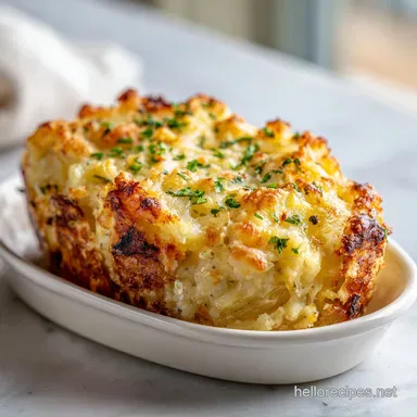 Scalloped Potato Roll for 8 Servings Recipe Card