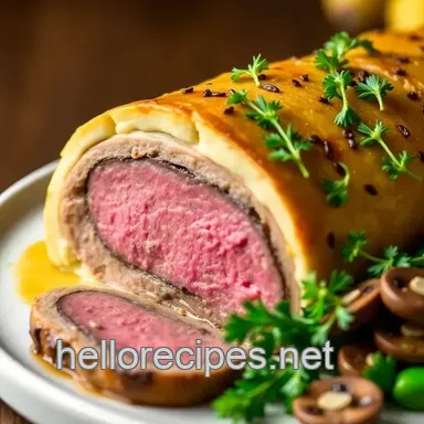 Easy & Juicy Sear Beef Wellington: A Delicious Classic Everyone Can Master Recipe Card