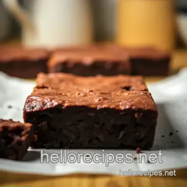 Seriously Fudgy Brownies Recipe: Ridiculously Good! Recipe Card