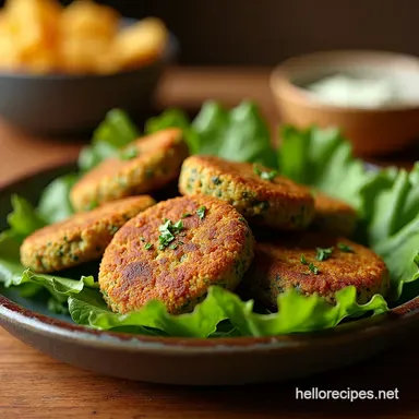 Easy Falafel Recipe Crispy Herby Ready in Under 1 Hour Recipe Card