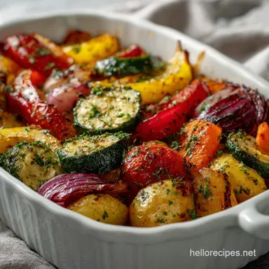 Vegetable Side Dishes: Easy Sheet Pan Garlic Herb Roasted