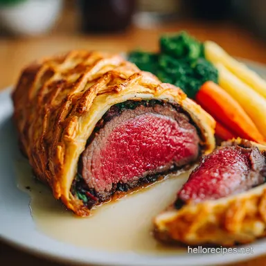 Beef Wellington: Crispy Pastry for 8 Servings