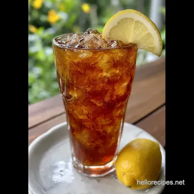 Spiked Arnold Palmer Recipe: The Golfers Gambit Cooler Recipe Card