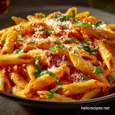 Penne alla Vodka The Silky Smooth RestaurantQuality Recipe Recipe Card