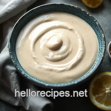 Silky Smooth Tahini Sauce: My Ultimate Drizzle Recipe Recipe Card