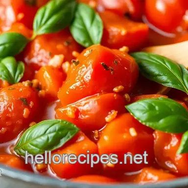 My Grandmother&#039 s Simmering Fresh Roma Tomatoes for Zesty Marinara: 5 Ultimate Tips for Deliciousness!