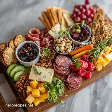 Charcuterie Board in 20 Minutes: Crispy Baked Finish Recipe Card