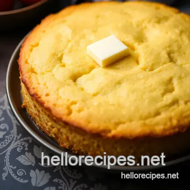 Easy Southern Cornbread Recipe: Moist, Sweet & Oh-So-Comforting Recipe Card