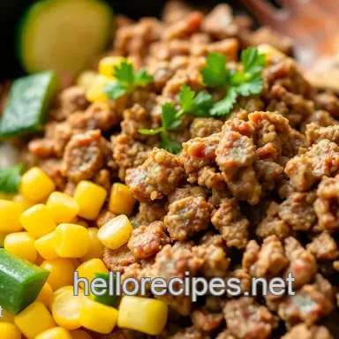 Quick & Flavorful Skillet Ground Beef: My Family' s Favorite Weeknight Recipe