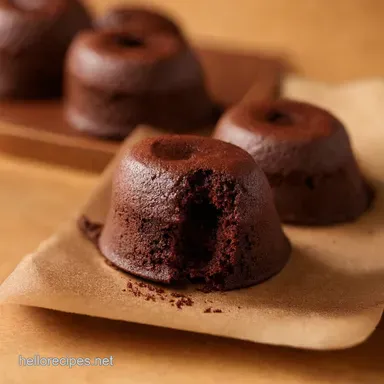 Skinny Mini Chocolate Lava Cakes Weight Watchers Desserts Recipe Card