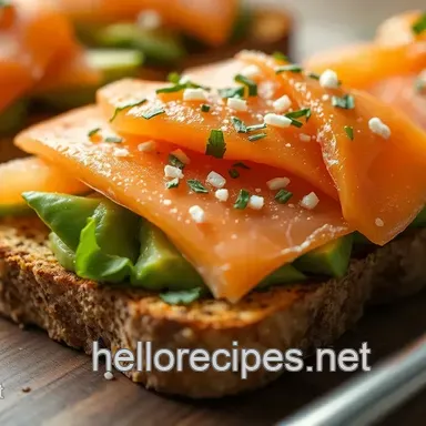Smoked Salmon Avocado Toast Recipe: Level Up Your Brunch!