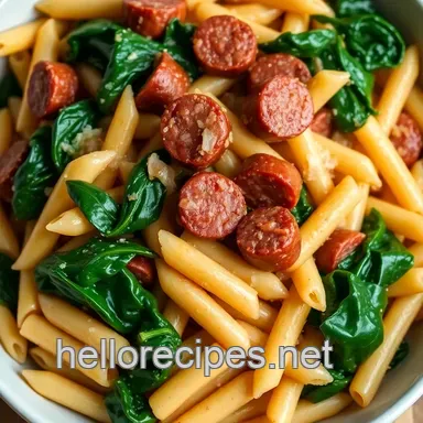 Ultimate Smoky Sausage Pasta: 10 Deliciously Easy Weeknight Dinners! Recipe Card
