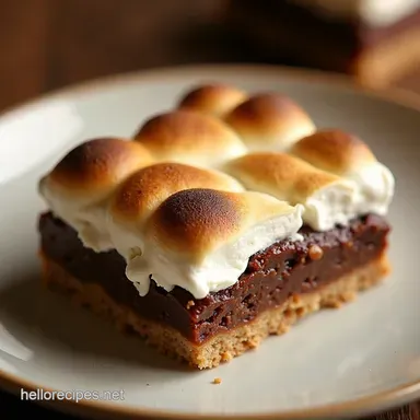 Smores Bars Easy Cook Out Dessert Everyone Will Love Recipe Card