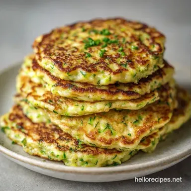 Zucchini Pancakes in 20 Minutes Recipe Card