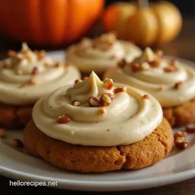 Ultimate Soft Pumpkin Cookies with Brown Butter Frosting Recipe Card