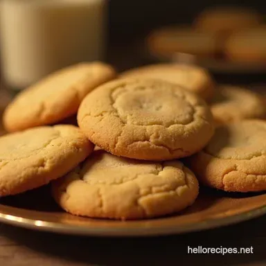 Grandmas Soft Tangy Snickerdoodle Cookies Recipe Recipe Card