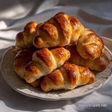 Gluten Free Crescent Rolls soft and: Pillowy Layers Revealed Recipe Card