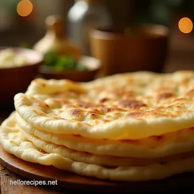 The Best Homemade Roti Recipe Soft Puffy Flatbread Recipe Card