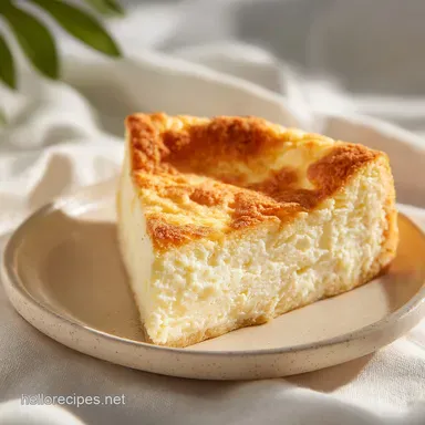 Sopapilla Cheesecake Pie for 12 Servings with Cinnamon Sugar Recipe Card