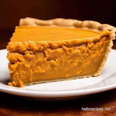Soulful Sweet Potato Pie Southern Comfort in Every Slice Recipe Card
