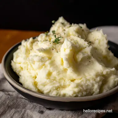 Sour Cream Dream Mashed Potatoes Oh So Creamy Recipe Card