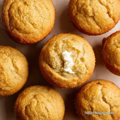 Moist Sourdough Banana Muffins with Cottage Cheese Simply Divine