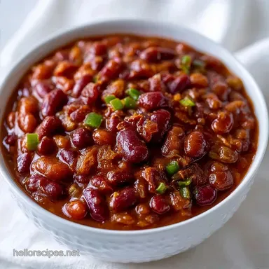 Southern Baked Beans Recipe with Bacon