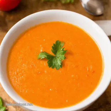 Chilled Cold Soup My Refreshing Spanish Gazpacho Recipe Recipe Card