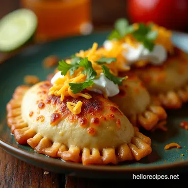 Speedy Chicken Empanadas Fast Easy Fiesta in Minutes Recipe Card