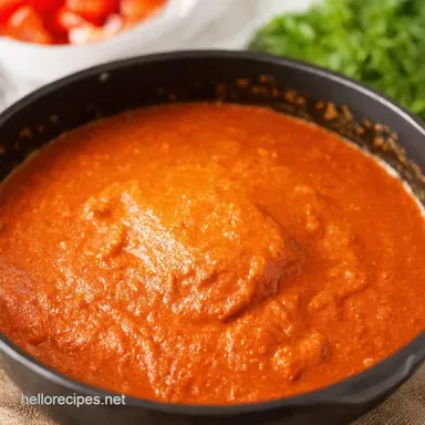 Quick Easy Enchilada Sauce Ready in 25 Minutes Recipe Card