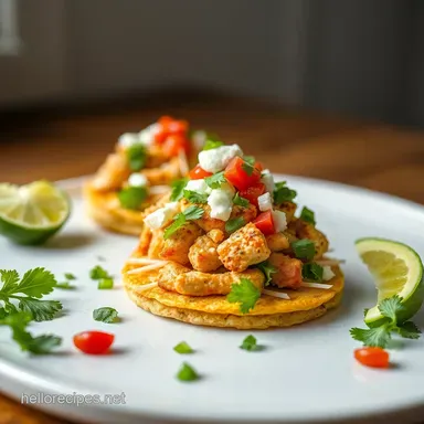 Easy Tostada Recipe: Speedy Weeknight Chicken Tostadas!