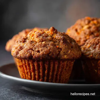 Carrot Apple Muffins Easy Spiced Recipe for a Tender Crumb Recipe Card