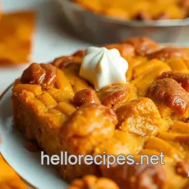 Pumpkin Pie Bread Pudding Recipe: Autumn Comfort Baking