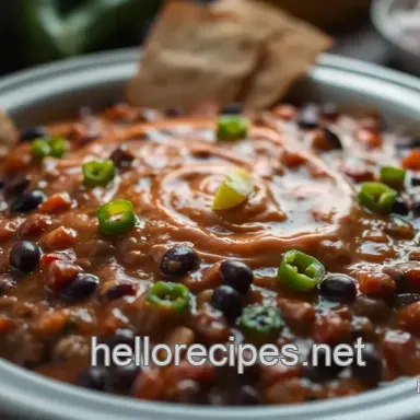 Spicy Southwest Bean Dip Recipe: Quick & Easy!
