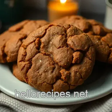 Spicy-Sweet Ginger Molasses Cookies: A Cozy Baking Delight