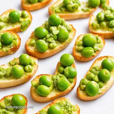 Vegan Easter Appetizers Spring Pea Crostini Youll Love