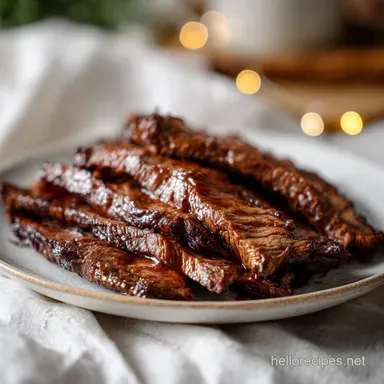 Steak Fajitas for 4 Servings: Tender