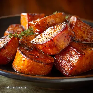 Maple Glazed Roasted Sweet Potatoes The Secret to Sticky Perfect Edges