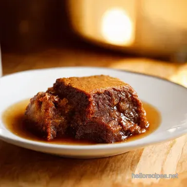 Warm Sticky Toffee Pudding The Ultimate Comfort Recipe Recipe Card
