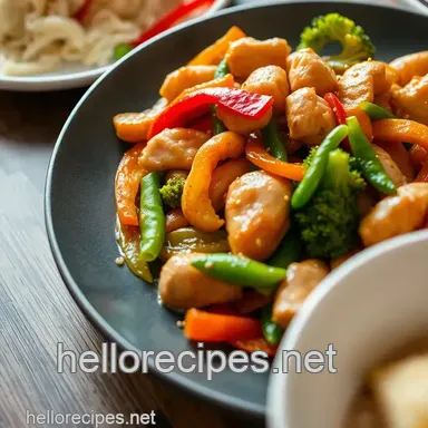 Quick & Easy Chicken Stir-Fry: My Go-To 10-Minute Dinner Recipe Card