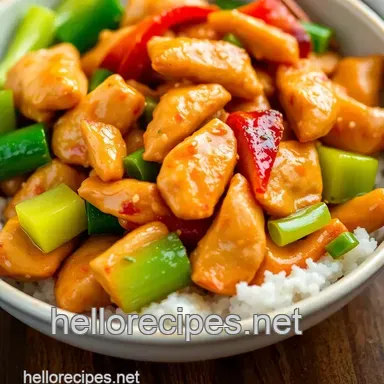 Quick & Zesty Stir-Fry Ginger Chicken in 35 Minutes: A Family Favorite! Recipe Card
