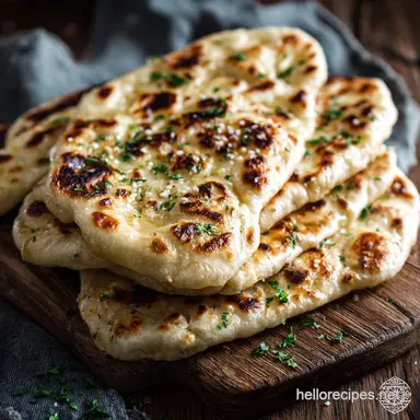 Naan Recipe: Get Pillowy Soft, Restaurant-Quality Flatbread at Home Recipe Card