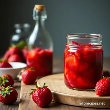 Strawberry Compote: Bottled Sunshine for Scones & More! Recipe Card