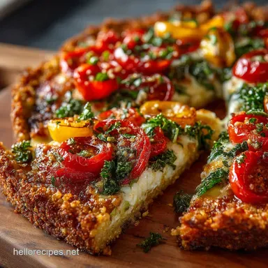 Paleo Pizza Sturdy Almond Flour Crust DairyFree Dinner