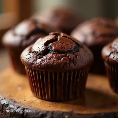 The Best Moist Chocolate Muffins Recipe Easy Homemade Treats Recipe Card