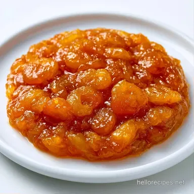 Sweet Apricot Chutney for 28 Servings Recipe Card